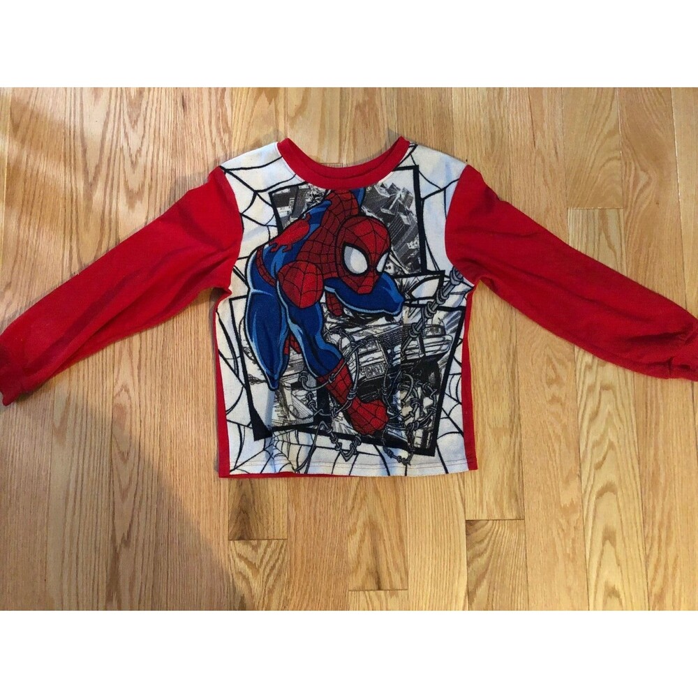 Spiderman Boys Pajama Top‎ Size 8